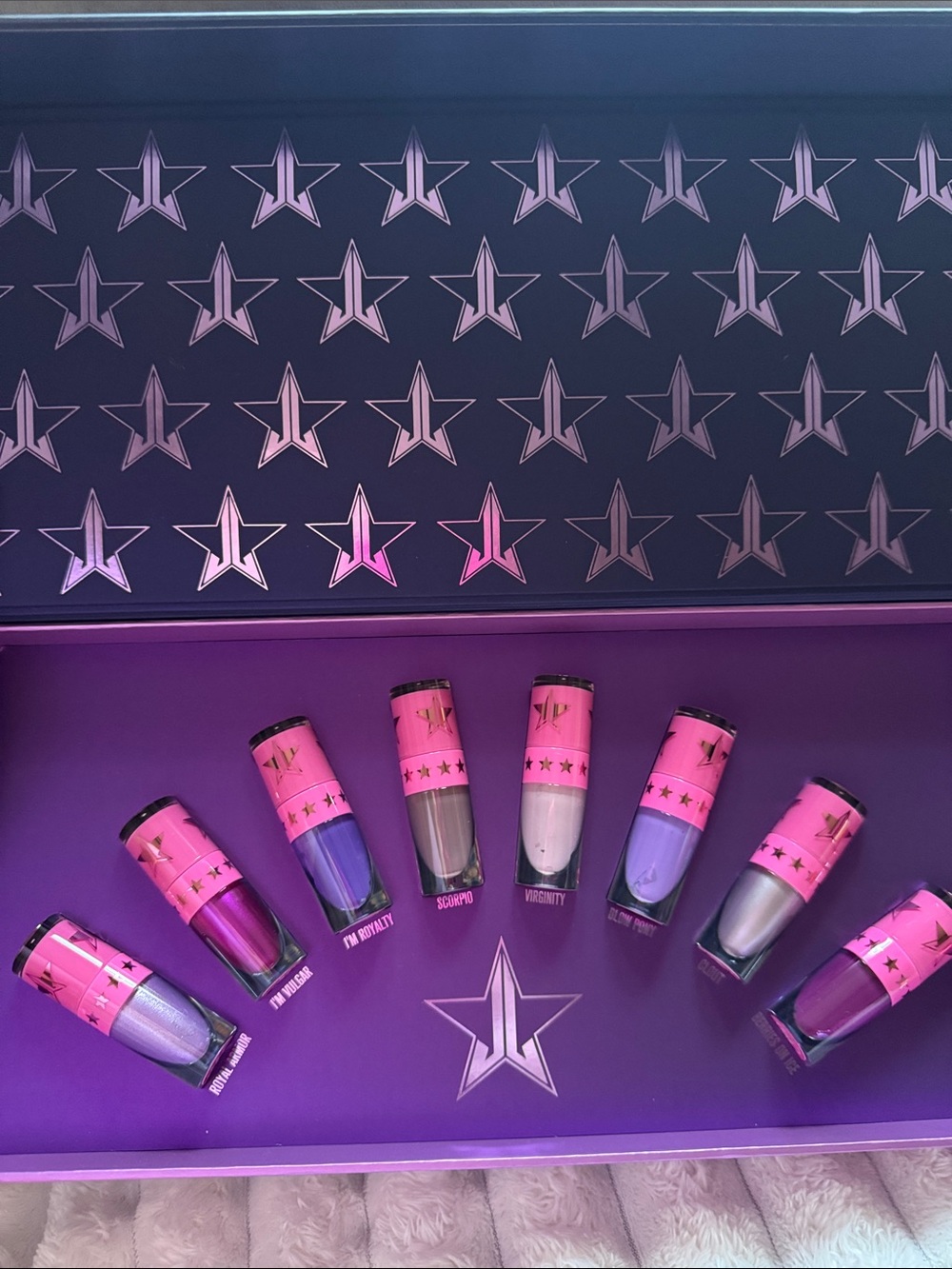 Jeffree Star QUEEN B Mini Velour Liquid Lipsticks Limited Edition Discontinued - Picture 4 of 9
